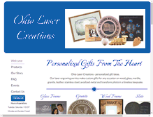 Tablet Screenshot of ohiolasercreations.com